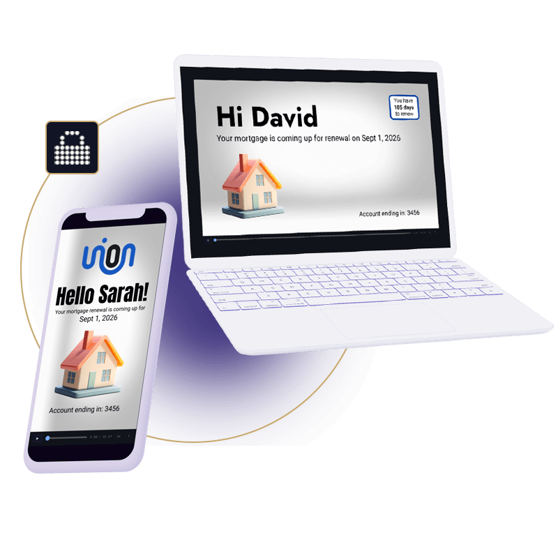 Personalized video rendered on desktop and mobile
